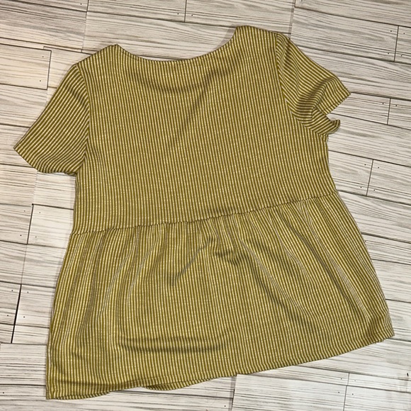 Retrology, Yellow Baby doll top - Picture 2 of 3